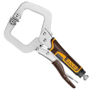 Pinza de presion mordaza en C 11" HCCLW0211 Ingco