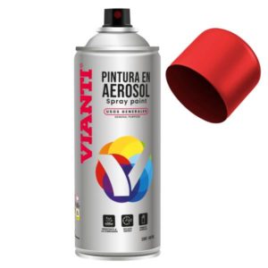 Pintura en aerosol 400ml cromo metalico VIANTI