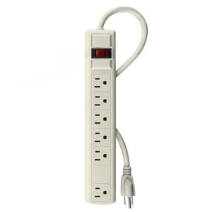 Multicontacto con cable 75cm 06 contactos con indicador supresor 270j Vianti