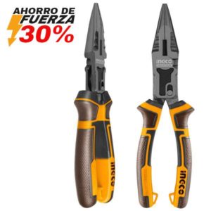 Pinza de punta-corte 8.5" mango con grip Ingco