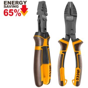 Pinza para electricista 7" alta palanca Super Ingco