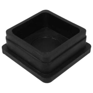 Regaton cuadrado liso instalacion/interior 1" con 25pz Hulcen