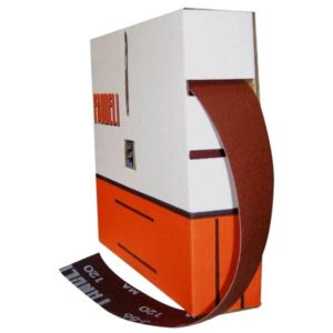 Rollo lija plomero J-86 1" x 120" 45 mts Fandeli