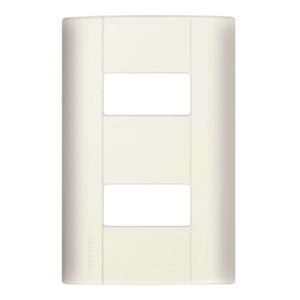 Placa 2 ventanas marfil Modus Bticino