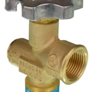 Valvula para cilindro gas 019mm 3/4" para pol Iusa