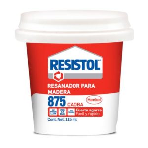 Resanador para madera 875 caoba 115ml Resistol