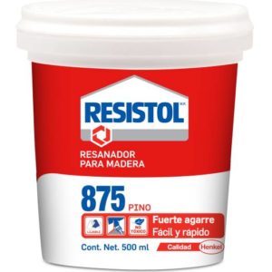 Resanador para madera 875 pino 500ml Resistol