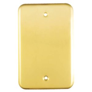 Placa ciega dorado Italiana Montana