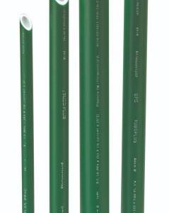Tubo verde ppr 16 020mm 1/2" 4mts Tuboplus