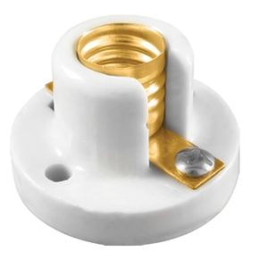 Portalampara ceramica para candil para foco 7-1/2" Montana