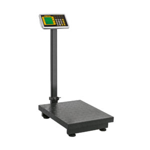 Báscula electrónica de plataforma, plegable, 200 kg. Pretul