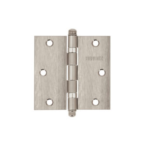 Bisagra cuadrada 3-1/2" acero inox, cabeza redonda, HERMEX