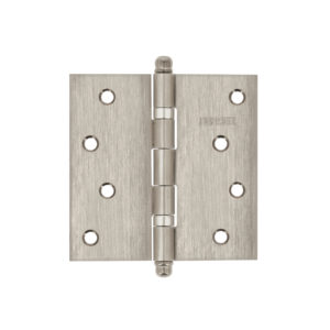 Bisagra cuadrada 4" acero inox, cabeza redonda, HERMEX