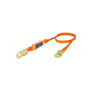 Línea de vida 1.8 m cinta poliéster con absorbedor impacto