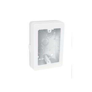 Caja de contactos para canaleta 3" x 5", blanca, Volteck