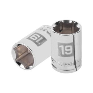 Dado de 19 mm, 6 puntas, cuadro 1/2", Truper