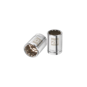 Dado de 20 mm, 12 puntas, cuadro 1/2", Truper