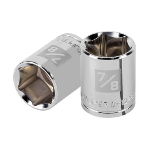 Dado de 7/8", 6 puntas, cuadro 1/2", Truper