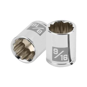 Dado de 9/16", 12 puntas, cuadro 1/4", Truper