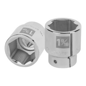 Dado de 1-9/16", 6 puntas, cuadro 3/4", Truper