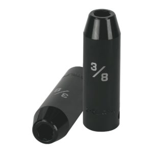 Dado largo impacto de 3/8", 6 puntas, cuadro 1/2", Truper