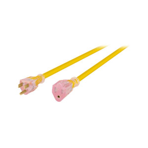 Extensión reforzada aterrizada 10 m calibre 14, Volteck