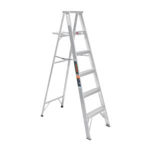 Escalera de tijera 100% aluminio tipo ll 5 peldaños, Truper