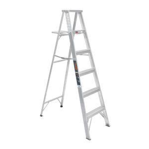 Escalera de tijera 100% aluminio tipo lll 5 peldaños, Truper