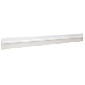 Guardapolvo fijo de 120 cm, blanco, HERMEX