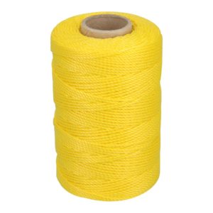 Carrete con 165 m de hilo para albañil amarillo, Truper