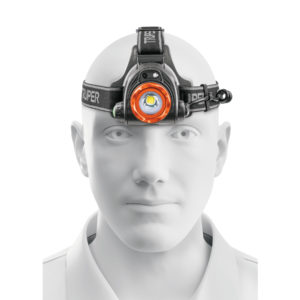 Linterna de minero LED 300 lm, recargable, TRUPER EXPERT