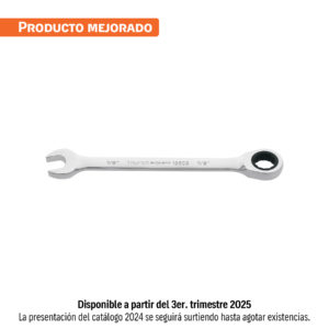 Llave combinada con matraca 7/8" x 281 mm largo, Expert