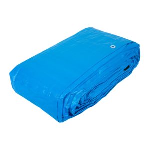 Lona de polietileno 9 x 14 m, azul, 110 g/m2, PRETUL