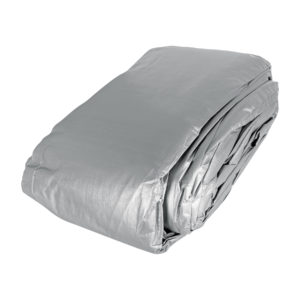 Lona de polietileno reforzada 12x17 m, gris, 180g/m2, TRUPER