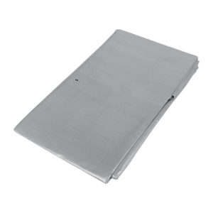 Lona de polietileno reforzada 3 x 4 m, gris, 180g/m2, TRUPER