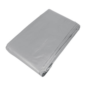 Lona de polietileno reforzada 5 x 7 m, gris, 180g/m2, TRUPER