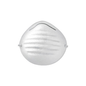 Cubrebocas tipo concha por pieza en caja de 50 pz, Truper