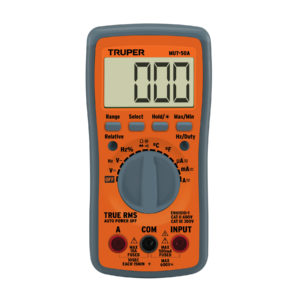 Multímetro profesional con RMS verdadero y auto rango