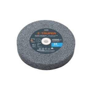 Rueda abrasiva p/esmeril 6"x25mm, óxido aluminio, grano 36