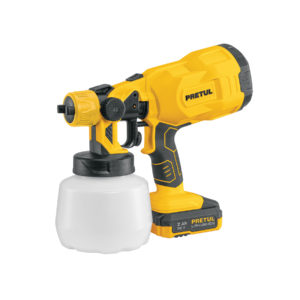 Pistola para pintar, 20V, 1 batería 2Ah, PRETUL