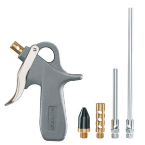 Pistola de aluminio para sopletear, 5 boquillas, TRUPER