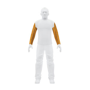 Protección para soldar, mangas de carnaza, Truper