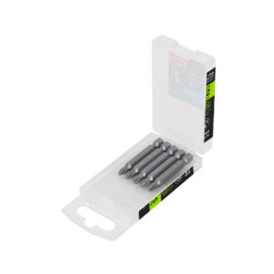 Estuche con 5 puntas de cruz PH1 largo 2", Truper Expert