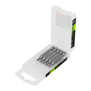 Estuche con 5 puntas torx T20 largo 2", Truper Expert