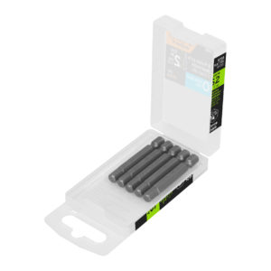 Estuche con 5 puntas hexagonales de 6 mm largo 2", Expert