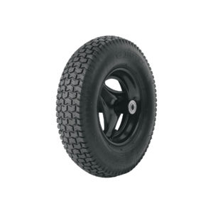 Llanta completa neumática 16", incluye eje y baleros