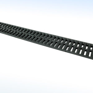 REJILLA HEXALINE D/PLAST NEGRO 1MT.