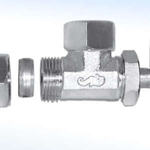 LLAVE CONTROL ANGULAR PARA TUBO DE COBRE