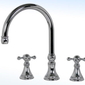 MEZCLADORA PARA LAVABO DE 8” A 12”