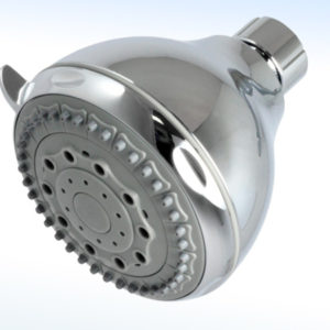 REGADERA REDONDA DE 3 ?”Ø CON 5 FUNCIONES SIN BRAZO